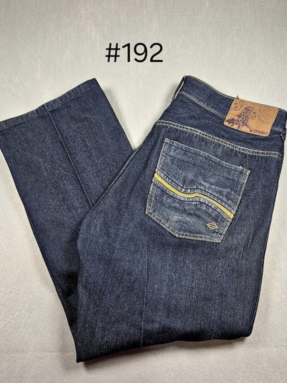 Vintage Enyce a Sean Combs Co. Dark Wash Denim Jeans - Size 36